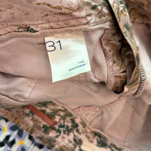 Pilcro Pink and Green Women Shorts - Picture 4 of 6